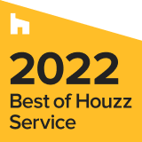 best of houzz service badge 2022